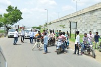 Happy Wedding Team Bike Rally at Guntur